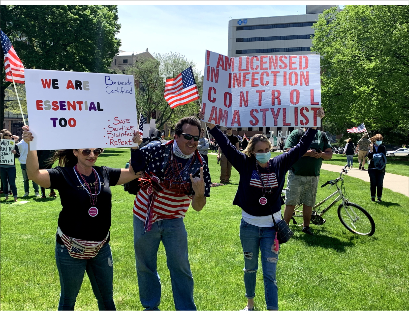 Operation Haircut protest 2